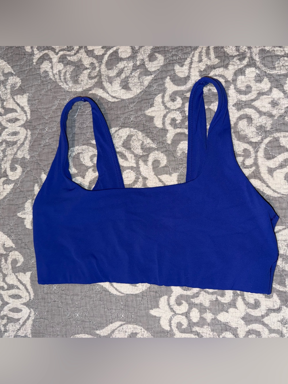 aerie Royal Blue Scoop Sports Bra